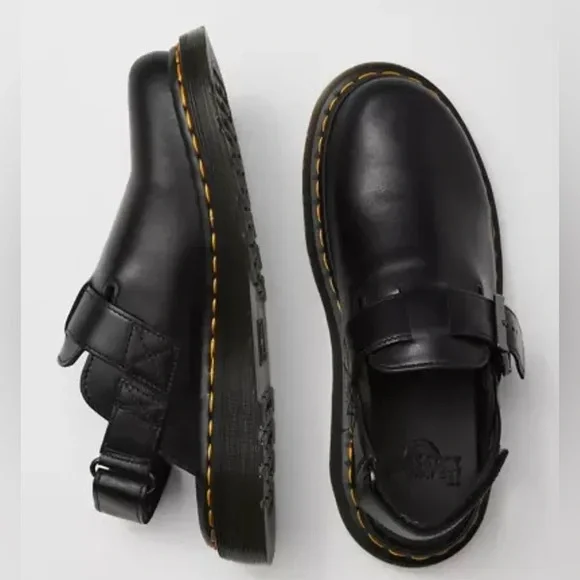 NWOB $130 Dr. Martens Jorge II Black Leather Slip-on. - Picture 3 of 10